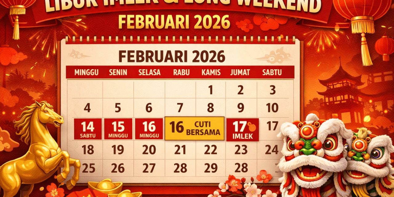 Kalender Libur Imlek 2026, Ini Jadwal Cuti Bersama Perlu Di Catat