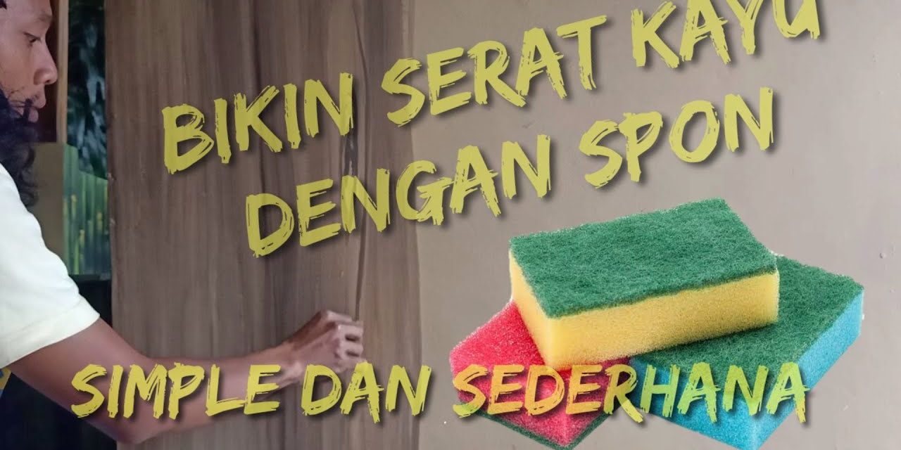 6 Cara Cat Dinding Pakai Spons, Bikin Motif Cantik Tanpa Ribet