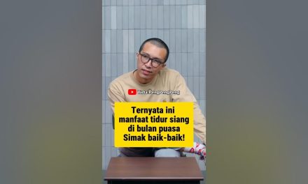 Sering Lemas Saat Puasa? Dokter Tirta Sarankan Tidur Siang