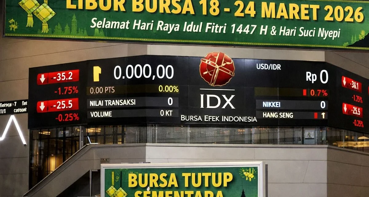 Bursa Efek Indonesia 2026: Cek Kalender Libur Nyepi Dan Lebaran