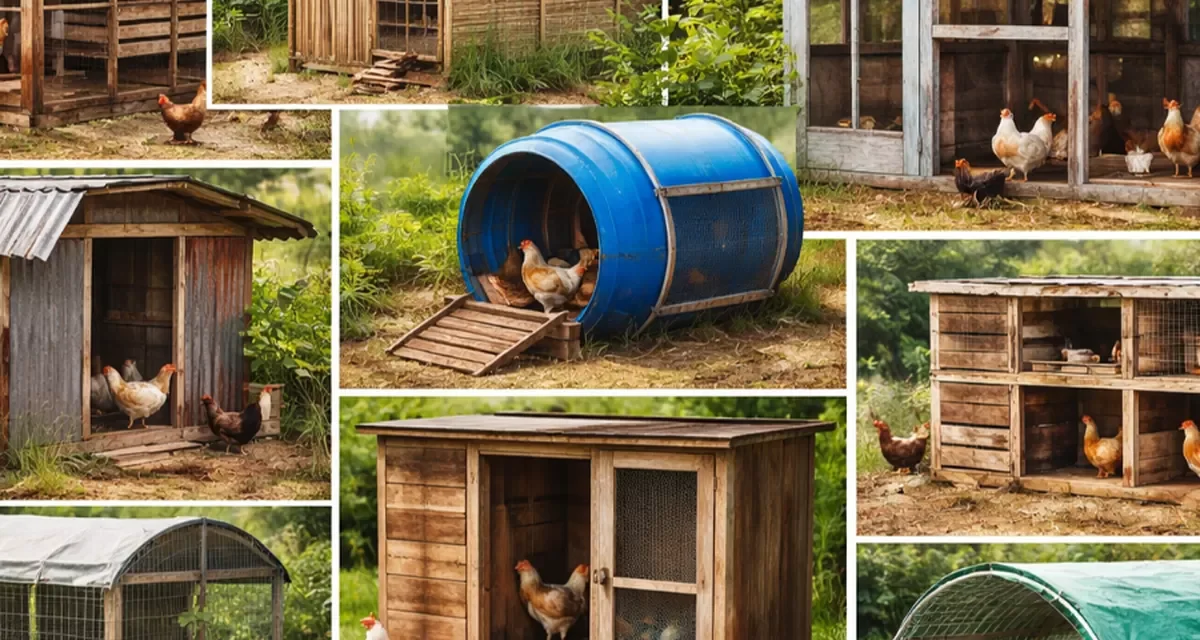 Kreatif Dan Hemat! 10 Model Kandang Ayam Dari Bahan Sisa