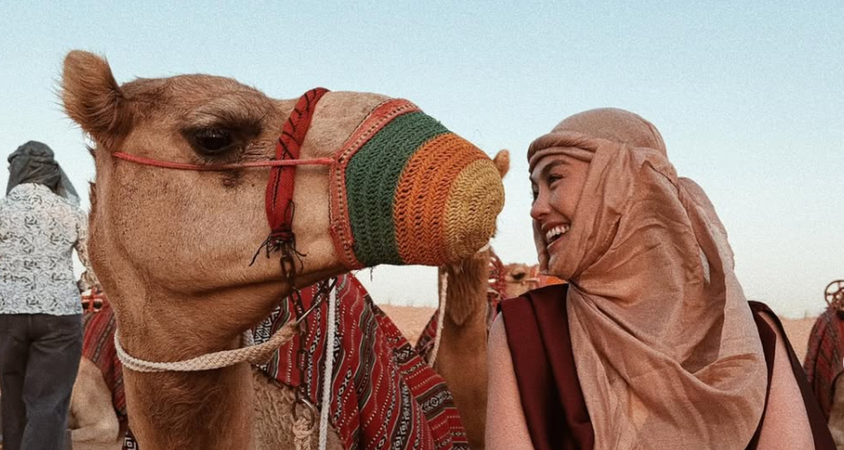 Intip Gaya Liburan Sederhana Agnez Mo Saat Menjelajah Dubai