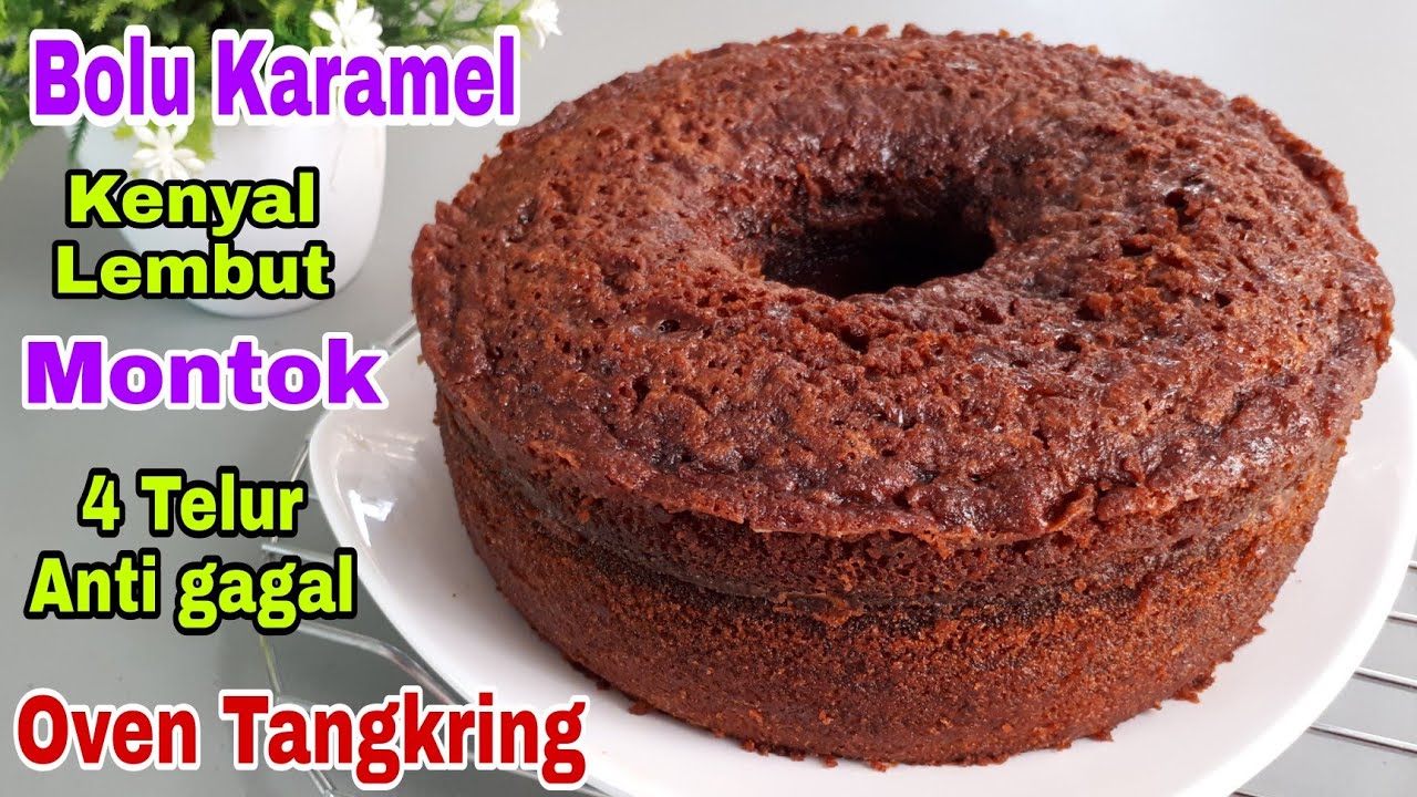 Cara Membuat Bolu Karamel