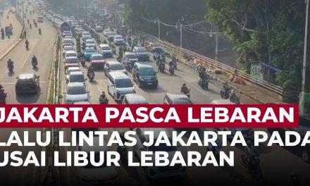 Pasca Lebaran, Kepadatan Lalu Lintas Di Jakarta Kembali Terjadi