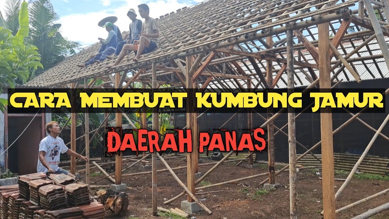 Cara Membuat Kumbung Jamur
