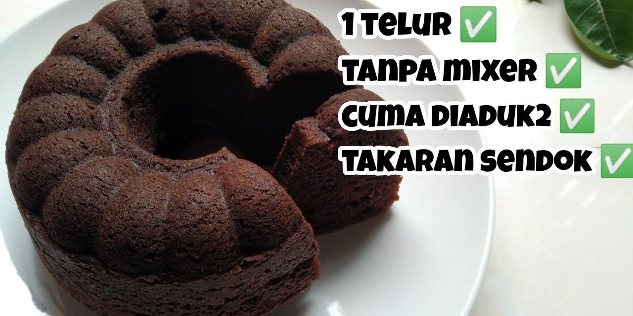 Bolu Takaran Sendok 1 Telur Anti Bantat, Tips Untuk Pemula