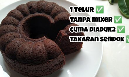 Bolu Takaran Sendok 1 Telur Anti Bantat, Tips Untuk Pemula