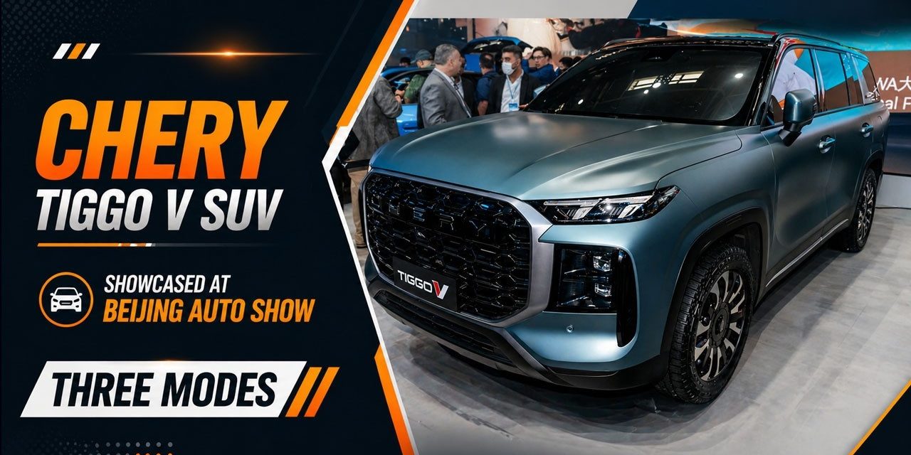 Chery Tiggo V Curi Perhatian Di Beijing Auto Show 2026