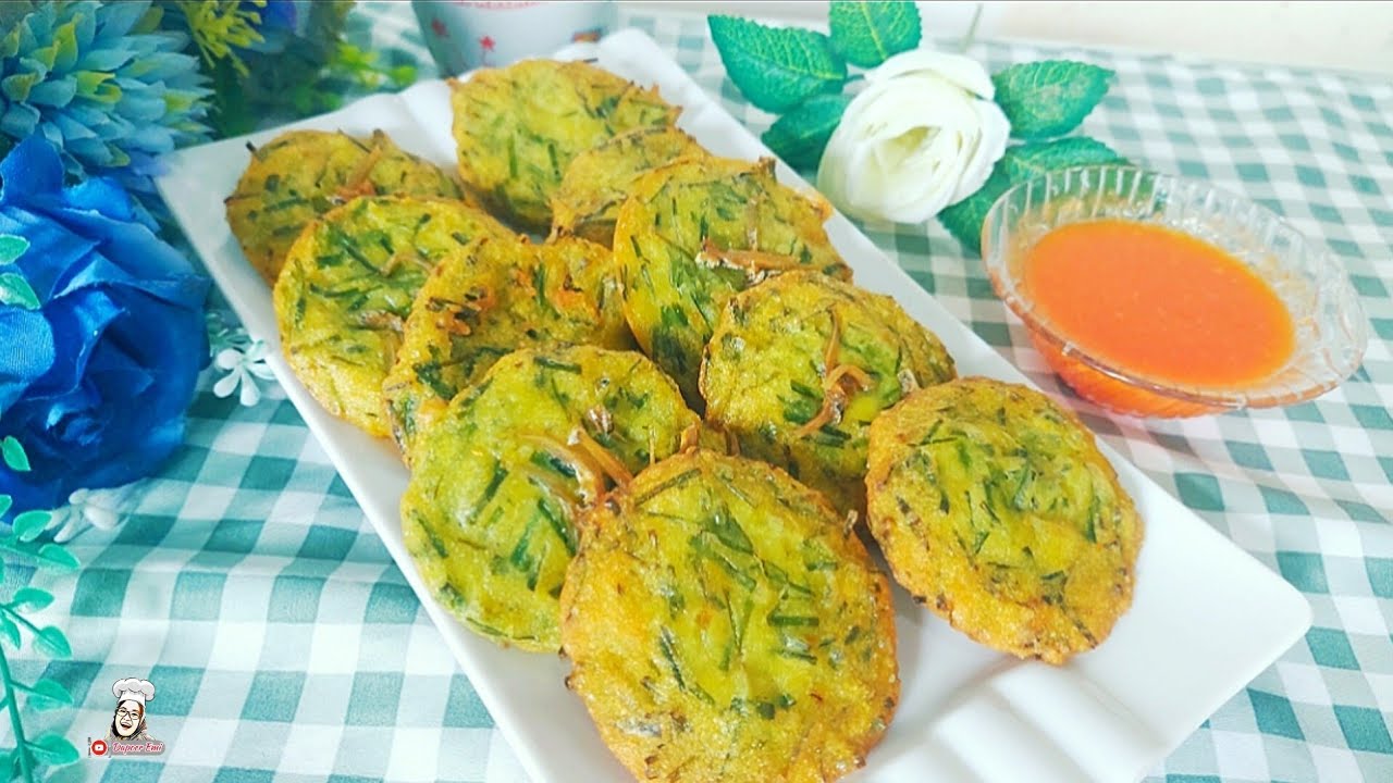 Bakwan Daun Kucai Pontianak
