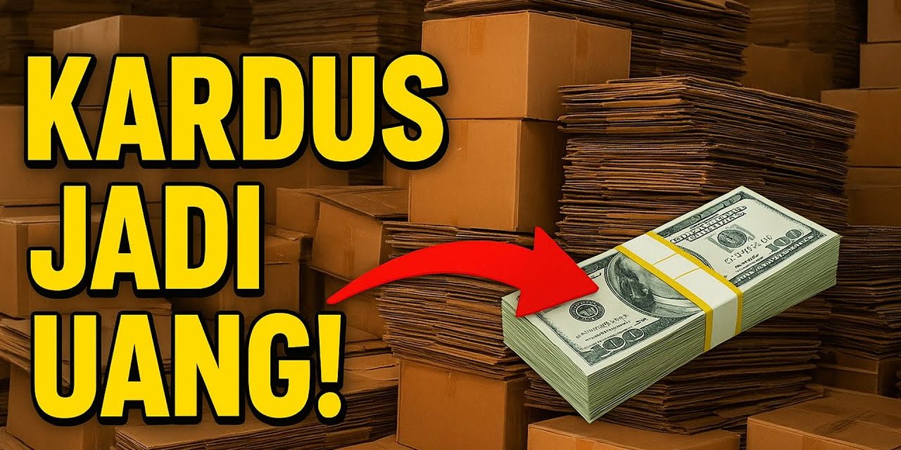 Peluang Bisnis Kardus Bekas Bisa Di Sulap Jadi Uang