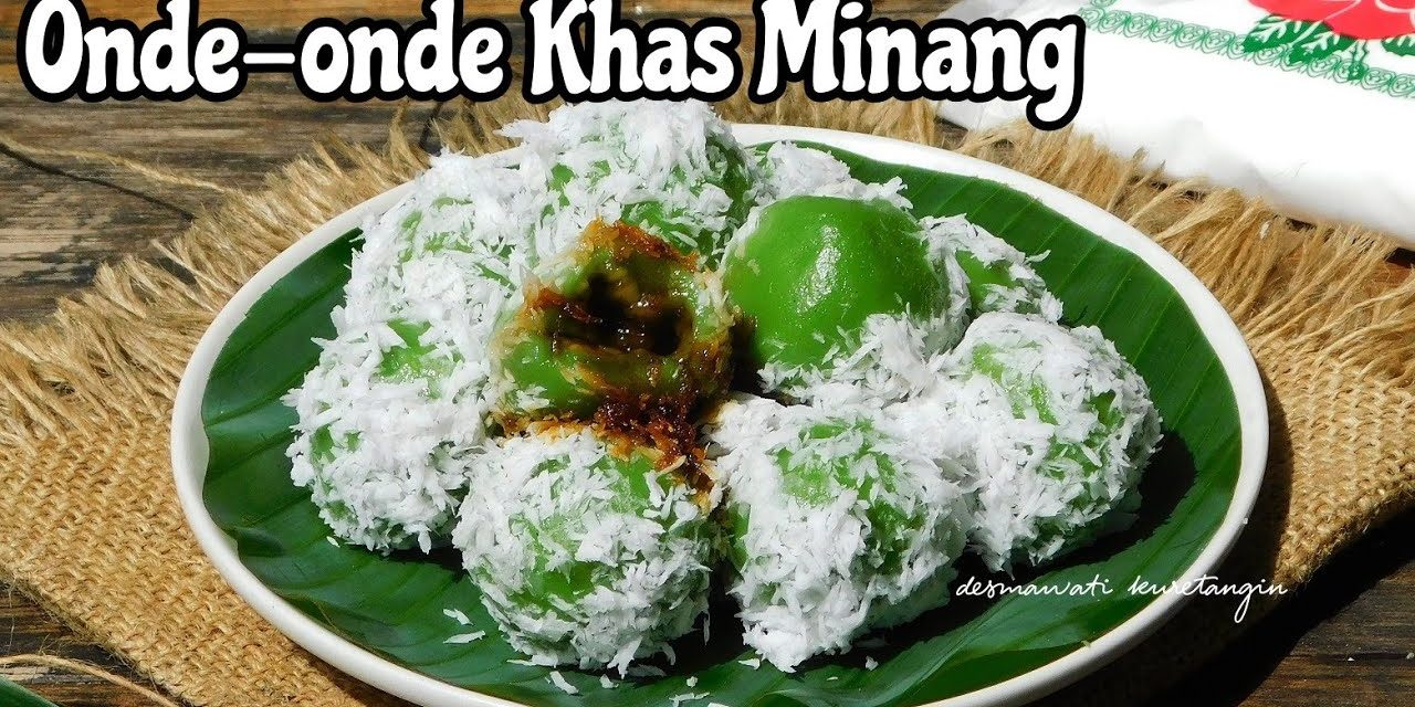 Rahasia Kelapa Parut Onde-Onde Khas Minang Yang Tetap Segar