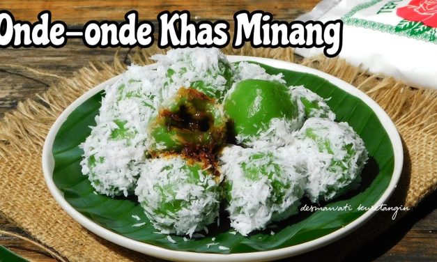 Rahasia Kelapa Parut Onde-Onde Khas Minang Yang Tetap Segar