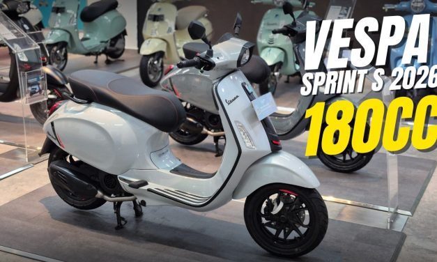 Upgrade Mesin Vespa: Primavera Dan Sprint Dapatkan 180cc
