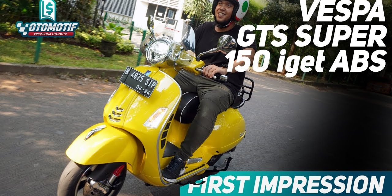 Vespa GTS 150: Skuter Klasik Modern Dengan Performa Tangguh