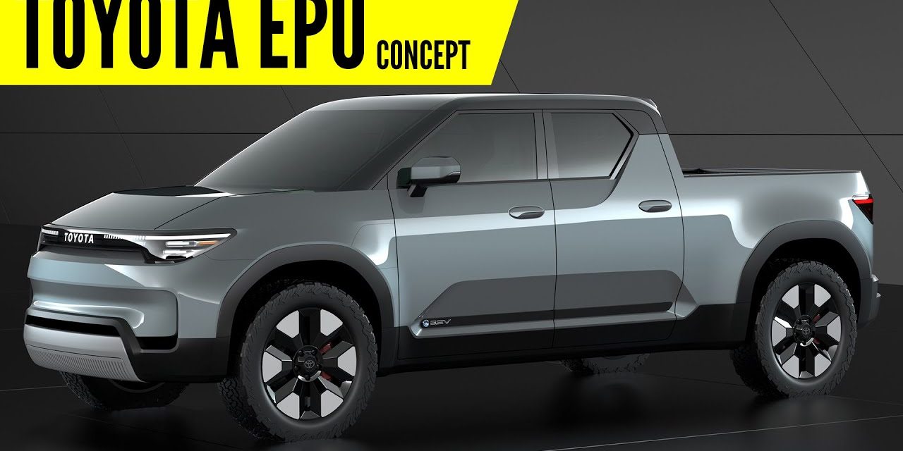 Keunikan Toyota EPU Concept: Pickup Listrik Beda Dari Lainnya