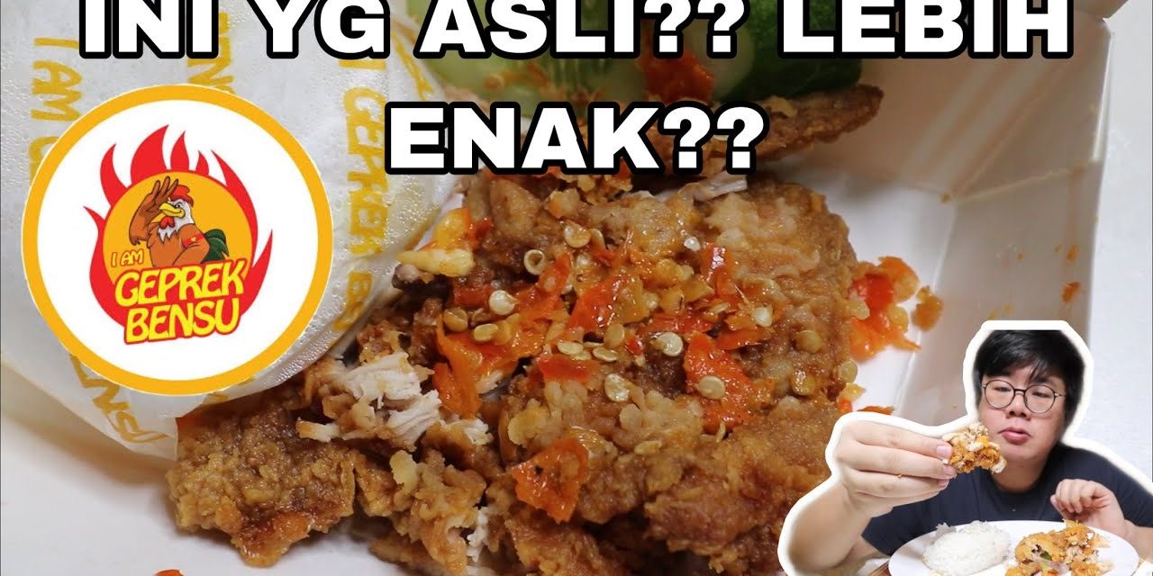 Geprek Bensu Kombinasi Antara Tradisi Dan Inovasi Kuliner