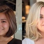 Tampil Slim Dengan Layered Bob Untuk Wajah Bulat