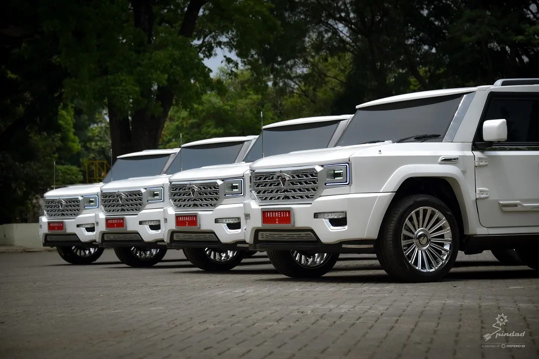 Deretan Mobil Pejabat